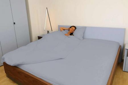 Erdungsprodukte® 90x200 cm Spannbetttuch - Tencel