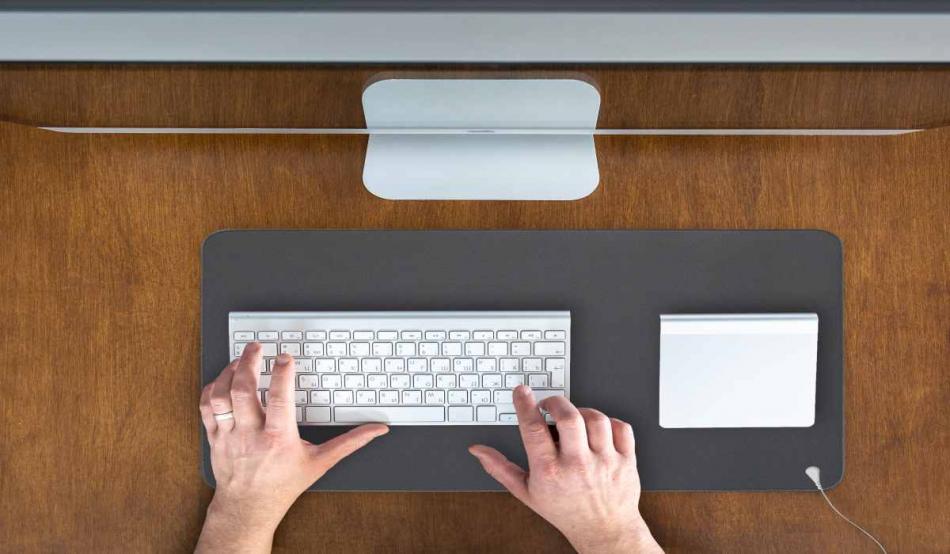 Erdungsprodukte® Matte 76x35 cm grau